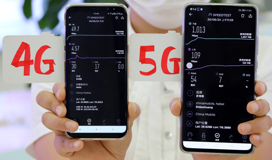 5G和4G区别